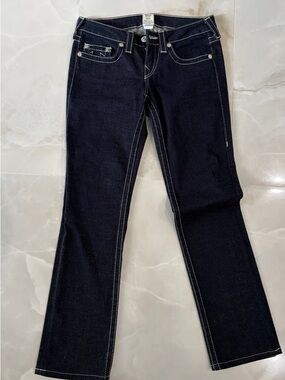 True Religion Dark Indigo Boot Cut Jeans “Johnny”